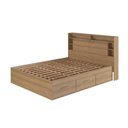 Ver imagem 4 de Cama de Casal com 6 Gavetas e Cabeceira com LED Genebra