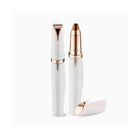 Caneta Depiladora Indolor para Sobrancelhas Branca