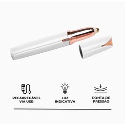 Caneta Depiladora Indolor para Sobrancelhas Branca - 8
