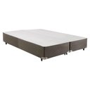 Ver imagem 1 de Cama Box Base Queen Velvet Gray (158x198x28) - Herval