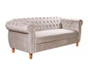 Ver imagem 5 de Sofá Nobreza 3 Lugares Cor:suede Bege 080