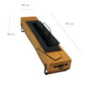 Ver imagem 5 de Lareira a Alcool Ecológica Madeira e Ferro Aquecedor 70 Cm Minas Arte Própria Lareira 70 Cm Pé Reto