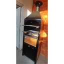 Ver imagem 4 de Churrasqueira À Carvão Pré Moldada Chapa de Aço e Madeira