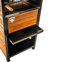 Ver imagem 5 de Churrasqueira À Carvão Pré Moldada Chapa de Aço e Madeira