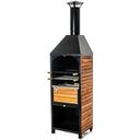 Ver mais imagens de Churrasqueira À Carvão Pré Moldada Chapa de Aço e Madeira