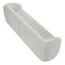 Ver imagem 7 de Sofá Decorativo Sala de Estar 292cm Adam 4 Lugares Boucle Branco G45 - Gran Belo Sofá Adam