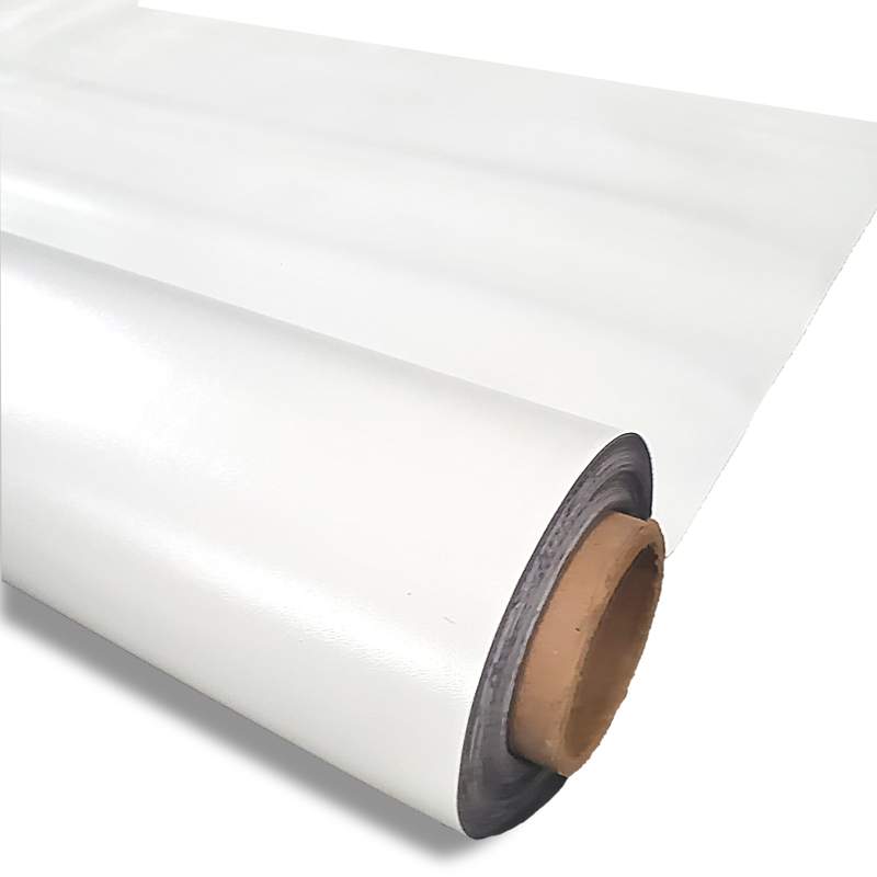 Piso Vinílico em Manta Pvc Preto Branco Dama ou Cimento 1x7m Cor:branco - 2