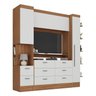 Guarda-roupa Modulado Viena 2 Portas 8 Gavetas 3 Peças Espresso Móveis - 2