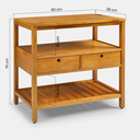 Ver imagem 2 de Aparador Gabinete de Madeira Brasil