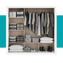 Ver imagem 6 de Guarda-Roupa Casal 3 Portas Doha Carraro Ripado
