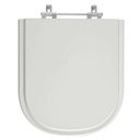 Ver imagem 1 de Tampa de Vaso Laqueado Square Cinza Claro para Louça Lorenzetti