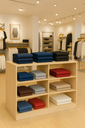 Ver imagem 2 de Balcao Loja Central Expositor Nicho para Roupa Produtos 90cm:carvalho