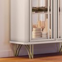 Ver mais imagens de Buffet Aparador Saluti com Cristaleira Évora Off White - Hb Móveis