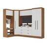 Guarda-roupa Modulado Viena 5 Portas 6 Gavetas 4 Peças Espresso Móveis - 2