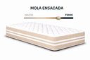 Ver imagem 4 de Kit Cama Box Baú Solteiro 88x188 cm + Colchão Molas Ensacada Solteiro 28 cm Bege Suede