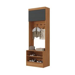 Guarda-roupa Modulado Viena 5 Portas 6 Gavetas 4 Peças Espresso Móveis - 9