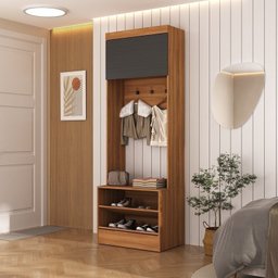 Guarda-roupa Modulado Viena 5 Portas 6 Gavetas 4 Peças Espresso Móveis - 10