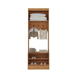 Guarda-roupa Modulado Viena 5 Portas 6 Gavetas 4 Peças Espresso Móveis - 8