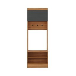 Guarda-roupa Modulado Viena 5 Portas 6 Gavetas 4 Peças Espresso Móveis - 7