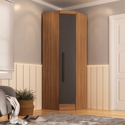 Guarda-roupa Modulado Viena 5 Portas 6 Gavetas 4 Peças Espresso Móveis - 14