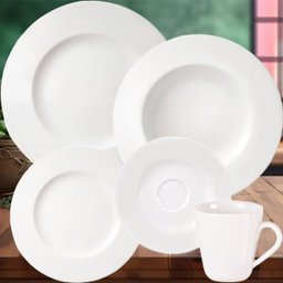 Kit Aparelho de Jantar 10pçs 2 Pessoas Aba Larga Tramontina - 2