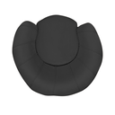 Ver imagem 3 de Poltrona Cadeira Decorativa Pétala - Corino Preto Cipatex