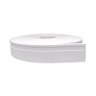 Rodapé de Eva Autocolante Rp16 7cm Branco 10 Metros - 1