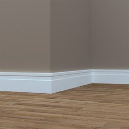 Rodapé de Eva Autocolante Rp16 7cm Branco 10 Metros - 3