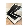 Base Box Bau King Size Linho Bege Blindada 1,93 X 2,03 - 6