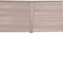 Ver imagem 1 de Emenda Rígida PVC Perfil H 4,5CMX3M Carvalho Berlin Marrom Bariri