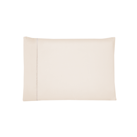 Kit 2 Pçs Par Fronha Versatile Micropercal 300 Fios 70x50cm Ponto Palito sem Aba: Palha