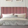 Painel para Cama Box Casal 1,40 Cm Carla - Luxo House Rose - 1