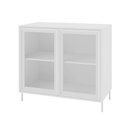 Ver imagem 2 de Balcão Buffet Refresh 2 Portas 1 Prateleira com Vidro Branco - Brv