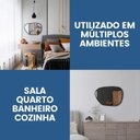 Ver imagem 7 de Espelho Decorativo Rocha 60x40cm Orgânico de Parede