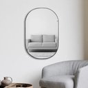 Ver imagem 2 de Espelho Decorativo Modelo Capsula 60x40cm