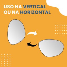 Espelho Decorativo Modelo Orgânico 60x40cm para Sala Cozinha Banheiro - 10
