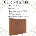 Ver imagem 3 de Cabeceira Queen 158 cm Dubai Veludo Terracota Soon