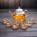 Ver imagem 3 de Copo de Chá Walfos da Camada Dobro Resistente Ao Calor