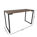 Ver imagem 6 de Mesa para Escritório 120 cm no Estilo Industrial com Pés em Metal Natura