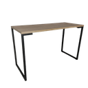 Ver imagem 1 de Mesa para Escritório 120 cm no Estilo Industrial com Pés em Metal Natura