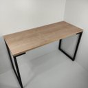 Ver imagem 3 de Mesa para Escritório 120 cm no Estilo Industrial com Pés em Metal Natura