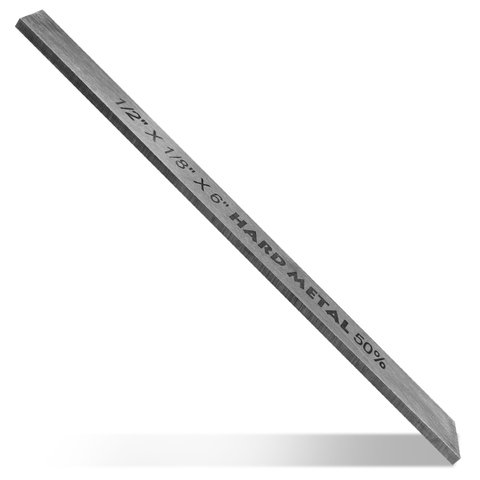 Bedame 1/2 X 1/8 X 6 - 50% em Aço Rápido com Cobalto Hss-c0 - 3 Peças