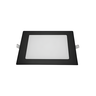 Luminária Painel Preto Lys Led Taschibra 24w Quadrado Embutir - 4000k Luz Neutra - 2
