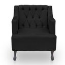 Ver imagem 6 de Kit 2 Poltronas para Sala de Estar Clássica Confortável e Reforçada Suede Elizabeth