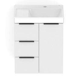 Kit Arenal Gabinete Gaveta e Porta 50x38 com Cuba - 3