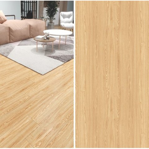 Piso Vinilico Autocolante Madeira Caixa 2m2 - Carvalho Americano - Imitação Madeira