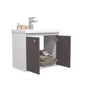 Ver imagem 2 de Gabinete Armario para Banheiro Bergamo 51cm com Cuba