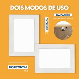 Porta Retrato Molduras para Foto 10x15cm com Vidro - 5