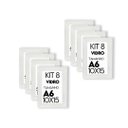 Ver imagem 2 de Porta Retrato de Vidro 10x15cm Kit com 8 Unidades Lembrancinha de Festa