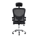 Ver imagem 3 de Cadeira de Escritório Diretor com Encosto de Cabeça Flink Healer Preto